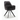 Dining Chair - Velvet Upholstery, Hunter Green, Black Legs - Nova | Starfurn