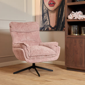 Sessel – Polyesterbezug, Drehfunktion, Metallgestell - Vera | Starfurn