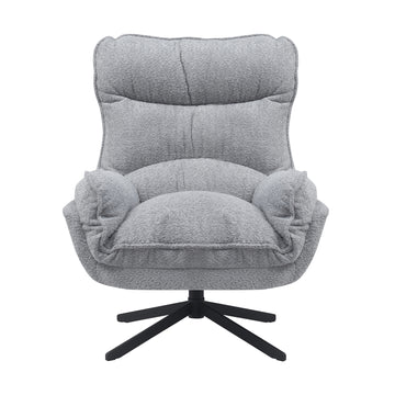Sessel – Polyester Bezug, Metallgestell, Weich Stoff, Armlehnen – Vera | Starfurn
