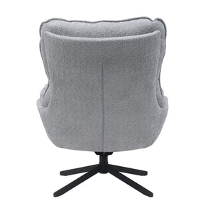 Sessel – Polyester Bezug, Metallgestell, Weich Stoff, Armlehnen – Vera | Starfurn