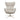 Armchair - taupe fabric upholstery, swivel function, metal legs – Julia | Starfurn