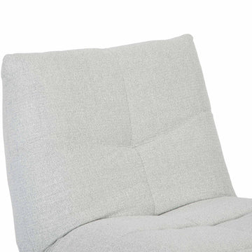 Relaxsessel – Stoffbezug, Hellgraues Finish, Drehfunktion – Lazy | Starfurn