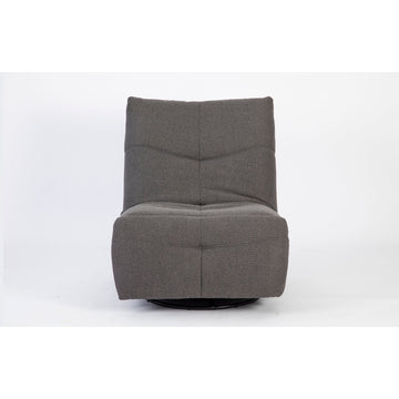 Relaxsessel – Stoff Pixie, Drehfunktion, Relaxmechanik, Dunkelgrau – Lazy | Starfurn