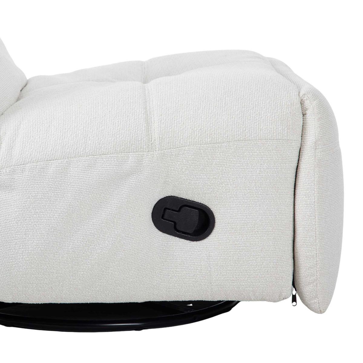 Relaxsessel – Stoff Pixie, Drehfunktion, Relaxmechanik, Naturfarben – Lazy | Starfurn