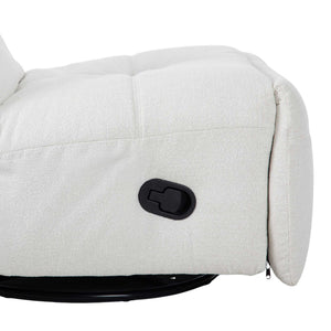 Relaxsessel – Stoff Pixie, Drehfunktion, Relaxmechanik, Naturfarben – Lazy | Starfurn
