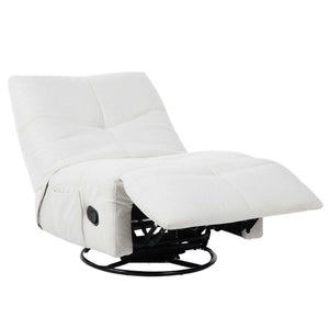 Relaxsessel – Stoff Pixie, Drehfunktion, Relaxmechanik, Naturfarben – Lazy | Starfurn
