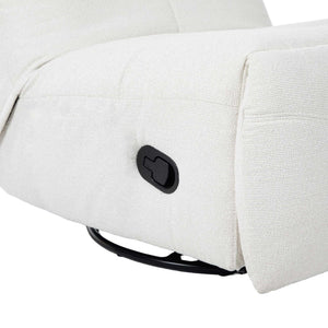 Relaxsessel – Stoff Pixie, Drehfunktion, Relaxmechanik, Naturfarben – Lazy | Starfurn