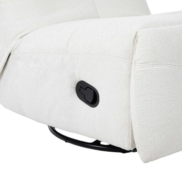 Relaxsessel – Stoff Pixie, Drehfunktion, Relaxmechanik, Naturfarben – Lazy | Starfurn