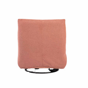 Relaxsessel – Stoffbezug, Rosa Finish, Drehfunktion – Lazy | Starfurn