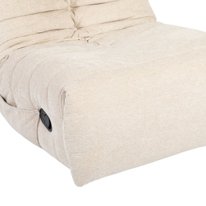Relaxsessel – Gepolsterte Sitzfläche, Metallgestell, Stoffbezug – Zen | Starfurn
