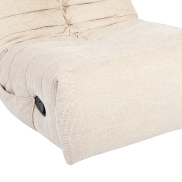 Relaxsessel – Gepolsterte Sitzfläche, Metallgestell, Stoffbezug – Zen | Starfurn