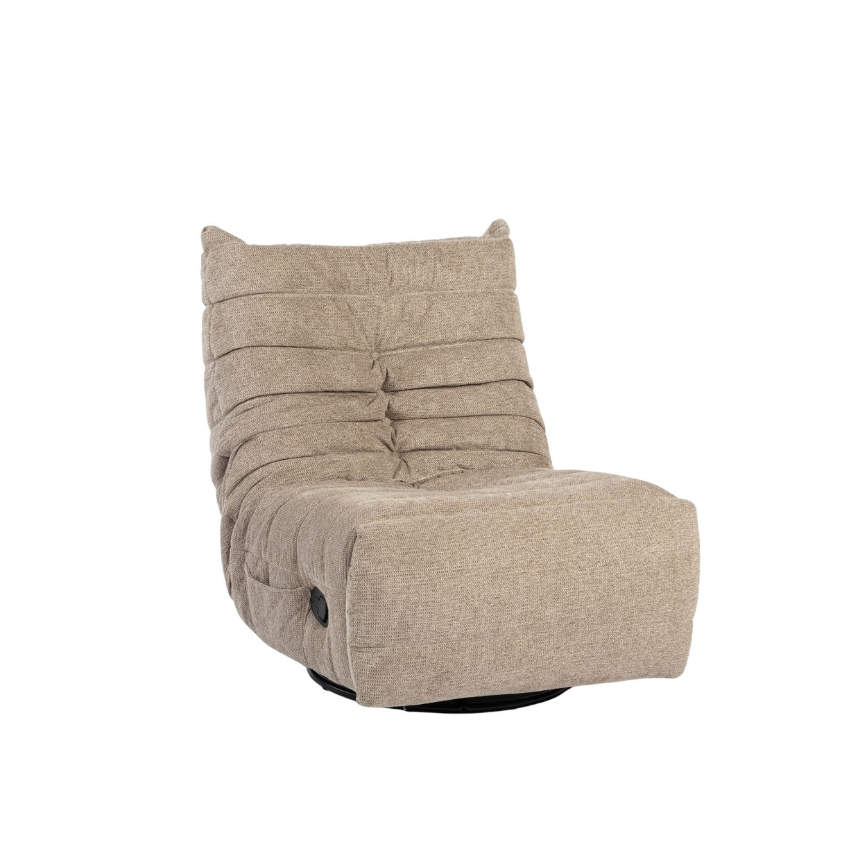 Relaxsessel – Stoffbezug Aragon, Drehfunktion, Relaxmechanik, Taupe Farbe – Zen | Starfurn