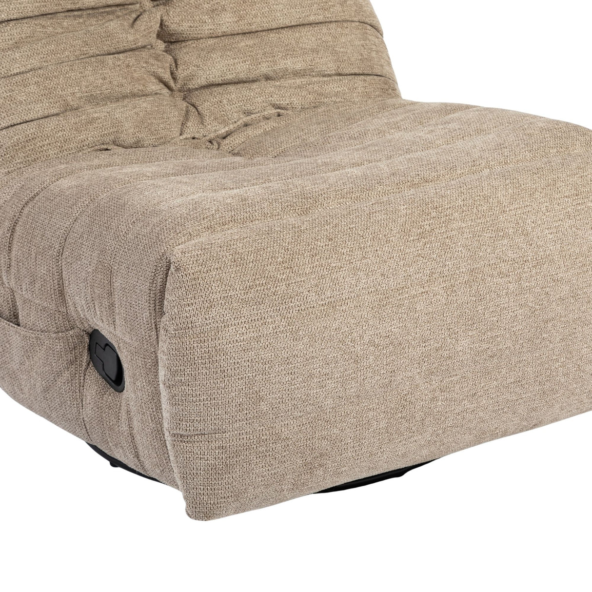 Relaxsessel – Stoffbezug Aragon, Drehfunktion, Relaxmechanik, Taupe Farbe – Zen | Starfurn
