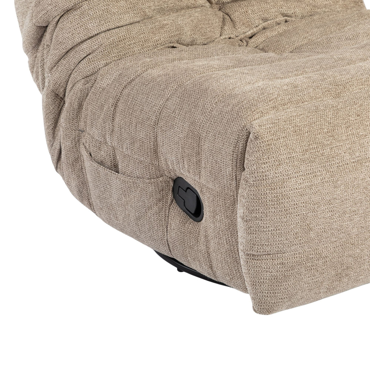 Relaxsessel – Stoffbezug Aragon, Drehfunktion, Relaxmechanik, Taupe Farbe – Zen | Starfurn
