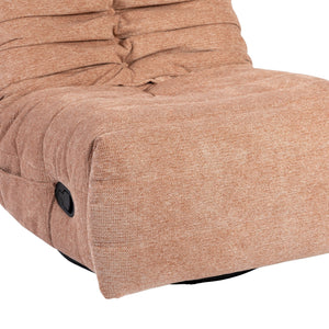 Relaxsessel – Plissierte Polsterung, Drehfunktion, Manuelle Verstellung – Zen | Starfurn