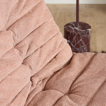 Relaxsessel – Plissierte Polsterung, Drehfunktion, Manuelle Verstellung – Zen | Starfurn