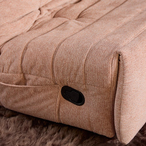 Relaxsessel – Plissierte Polsterung, Drehfunktion, Manuelle Verstellung – Zen | Starfurn