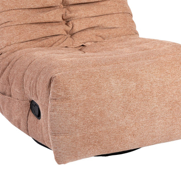 Relaxsessel – Plissierte Polsterung, Drehfunktion, Manuelle Verstellung – Zen | Starfurn