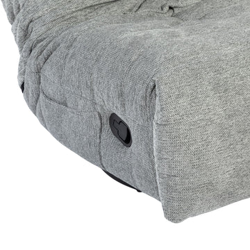 Relaxsessel mit Aragon 90 Bezug, Faltenpolsterung und verstellbarer Rückenlehne mit Fußstütze – Zen | Starfurn