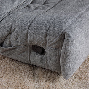 Relax armchair with Aragon 90 cover, pleated upholstery and adjustable backrest with footrest – Zen | Starfurn