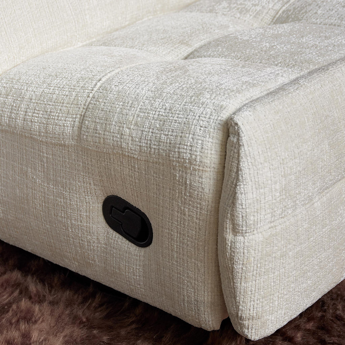 Recliner - Upholstered Seat, Fabric Cover, Metal Frame - Chill | Starfurn