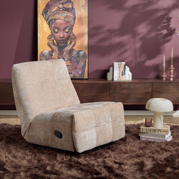Relaxsessel – Stoff Bezug, Ergonomisches Design, Gepolsterte Sitzfläche – Chill | Starfurn