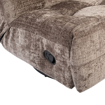 Relax Armchair – Swivel Function, Manual Adjustment via Lever, Square Stitching – Chill | Starfurn
