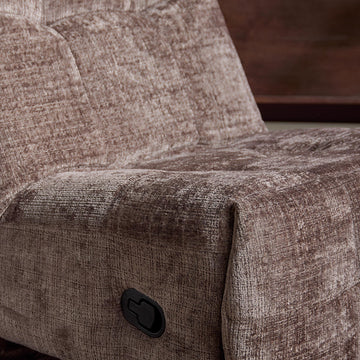 Relax Armchair – Swivel Function, Manual Adjustment via Lever, Square Stitching – Chill | Starfurn