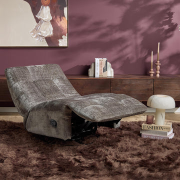 Relaxsessel – Gepolsterte Sitzfläche, Metallgestell, Stoffbezug – Chill | Starfurn