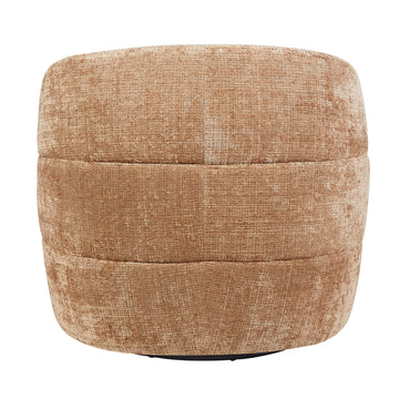 Sessel – Drehfunktion, Rundform, Zimtbraun – Yara | Starfurn