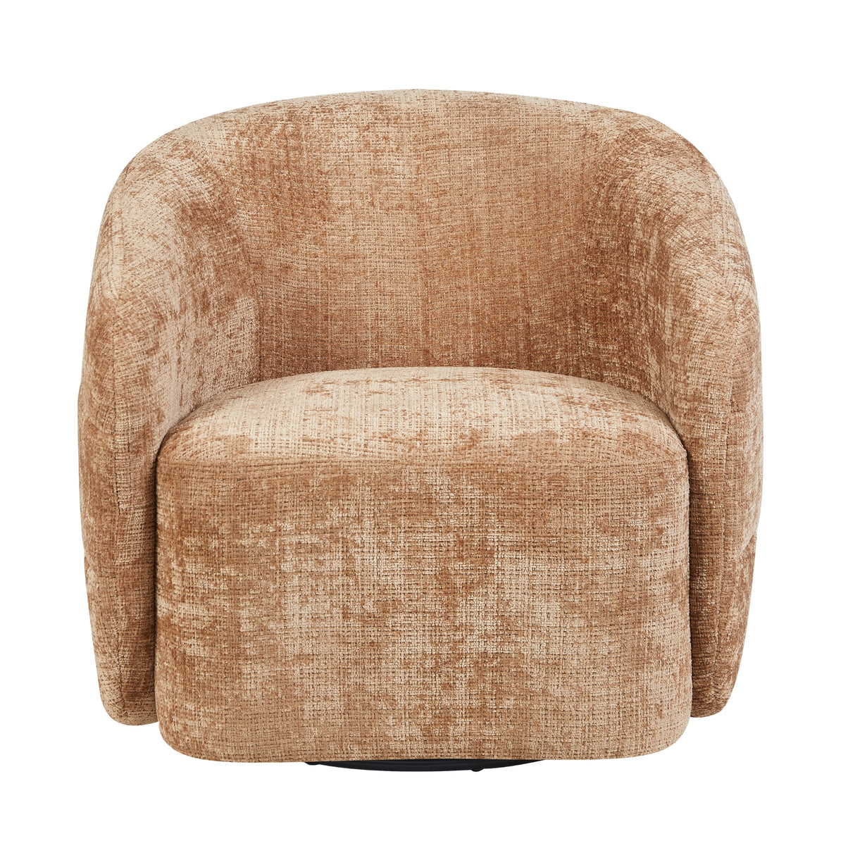 Sessel – Drehfunktion, Rundform, Zimtbraun – Yara | Starfurn