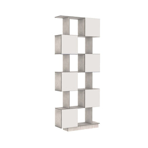 Shelf made of birch plywood with an oil-wax finish & HPL doors S – Boxy | Radis