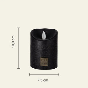 LED Candle S with Moving Flame and Timer Function - Battery-Operated | PTMD