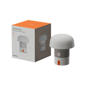 Speaker Lamp with Portable Design, Dimmable LED Light and Plastic Housing – Sensa PLAY Mini | Kooduu