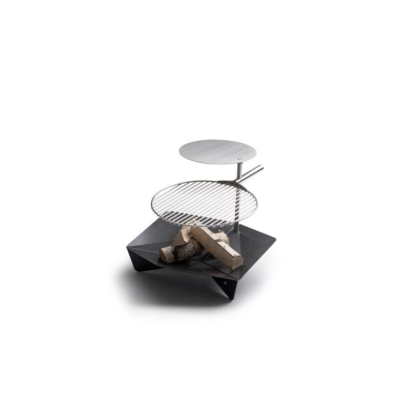 Grill Table - Stainless Steel Height-Adjustable Swiveling | höfats