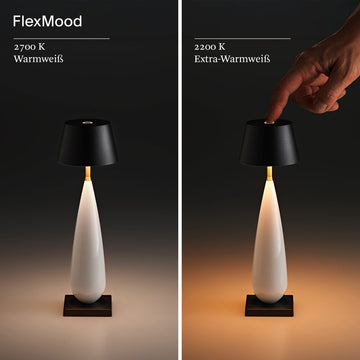 Tischlampe – gemäß IP65, zwei Warmtöne, Touch dimmbar - Thala | Sigor