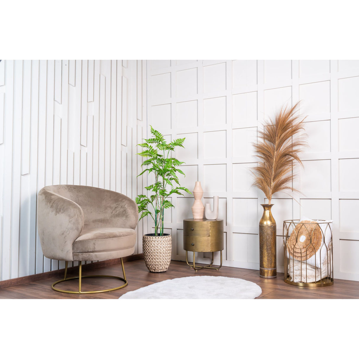 Kunstpflanze – Kunststoffmaterial, Tropisches Design, Farnwedel - Varen| NeverLeafs