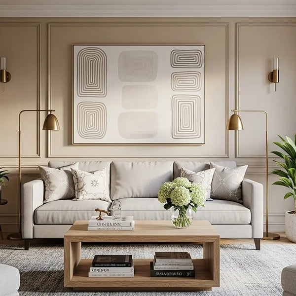 Wohnzimmer Modern Classic Stil 