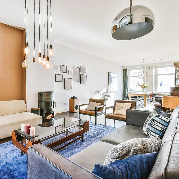 Wohnzimmer mit viel Deko