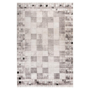 Carpet Machine Woven Bamboo Silk Classic Grey – Elles 214 | Kayoom