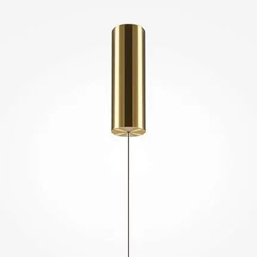 Pendant Lamp Golden Finish Dome Shade & Integrated LED – Golden Cage | Maytoni