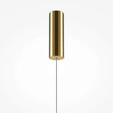 Pendant Lamp Golden Finish Dome Shade & Integrated LED – Golden Cage | Maytoni
