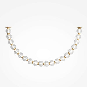 Deckenleuchte goldfarben Glaskugeln warmweißes LED - Licht – Amulet | Maytoni - Esszett Luxury | Stilvolles Wohnen mit Charakter