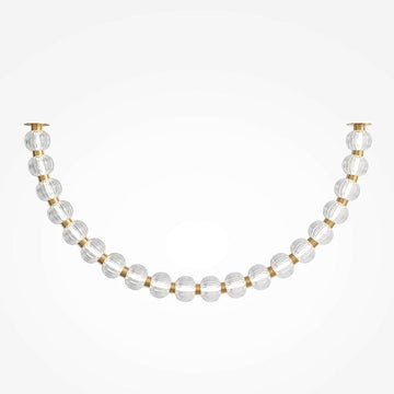 Deckenleuchte goldfarben Glaskugeln warmweißes LED - Licht – Amulet | Maytoni - Esszett Luxury | Stilvolles Wohnen mit Charakter