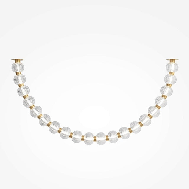 Deckenleuchte goldfarben Glaskugeln warmweißes LED - Licht – Amulet | Maytoni - Esszett Luxury | Stilvolles Wohnen mit Charakter