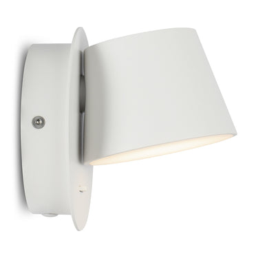 Wall Light White, Metal Frame, Adjustable LED Dome 6W 3000K – Pixel | Maytoni