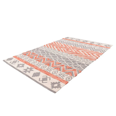 Teppich – Ethno Muster, Jacquard Webung, Baumwoll Elemente, 120 x 170 cm - Ethnicity 125 | Kayoom