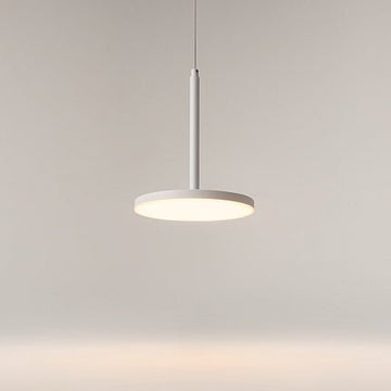Pendelleuchte Weißes Aluminiumgehäuse mit mattweißem Acryl - Diffusor, integrierter LED und modernem Design – Arc | Maytoni - Esszett Luxury | Stilvolles Wohnen mit Charakter