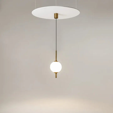 Pendelleuchte – Messing Finish, Metallgehäuse, 7W Leistung, 360° Licht - The Sixth Sense | Maytoni
