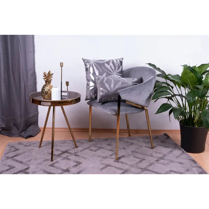 Kissen Samtbezug Retro - Muster Abnehmbarer Bezug – Prisma 425 | Kayoom - Esszett Luxury | Stilvolles Wohnen mit Charakter